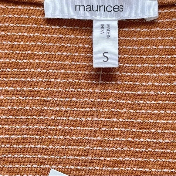 Maurices Mustard Yellow Gold Drawcord Waist Pocket Sleeveless Jumpsuit S - Picture 8 of 9